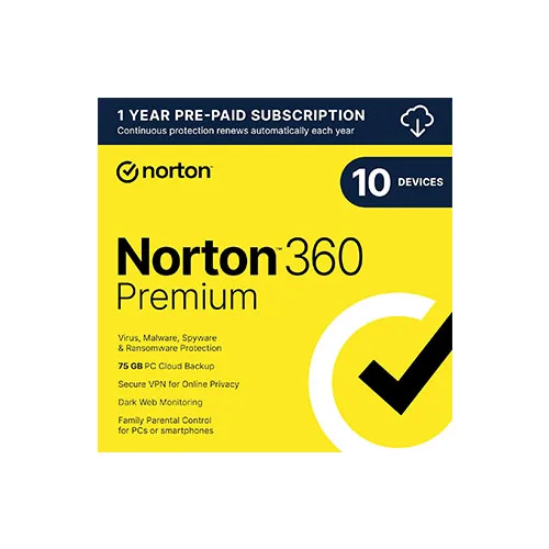 Norton 360 Premium, Antivirus Software -10 Devices with Auto Renewal